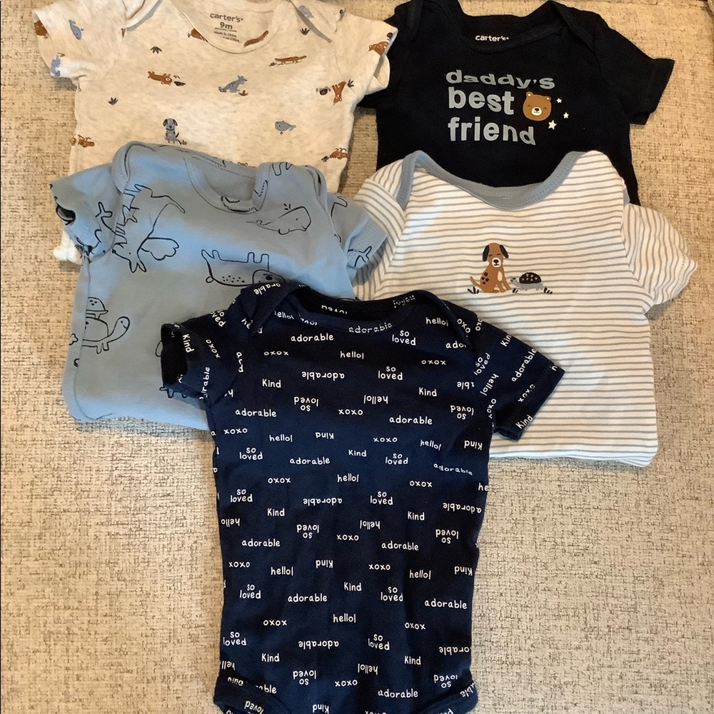 9 month onesies Bundle